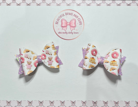 Jellycat mix hair bow set