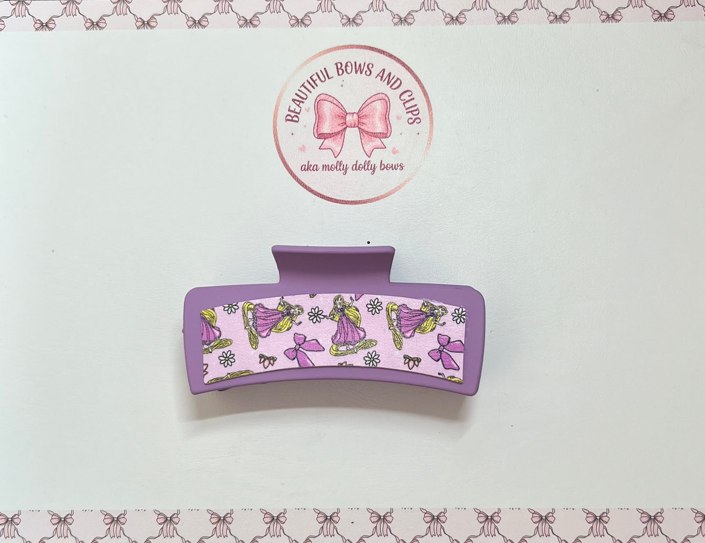 Rapunzel claw clip (large)
