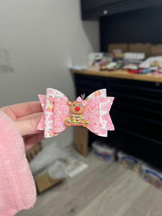 Reindeer hair bow