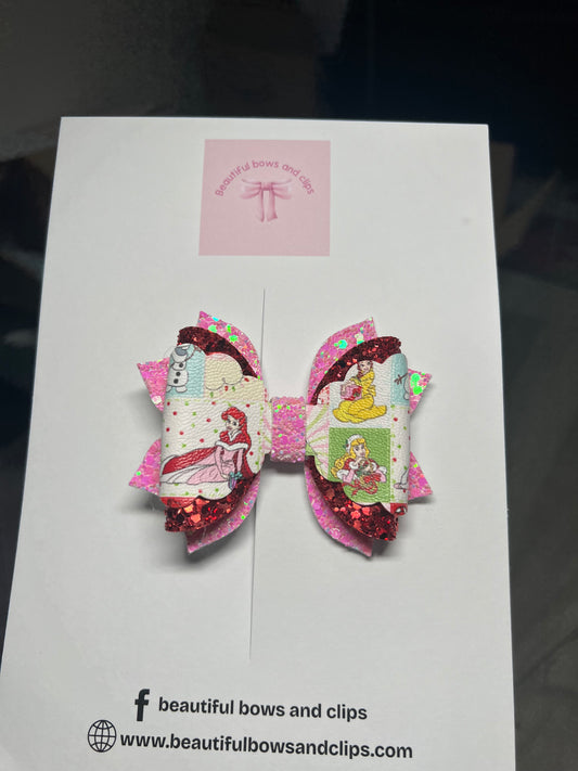 Princess hair bow