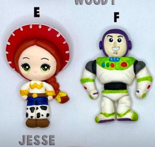 Buzz or Jessie hair bow
