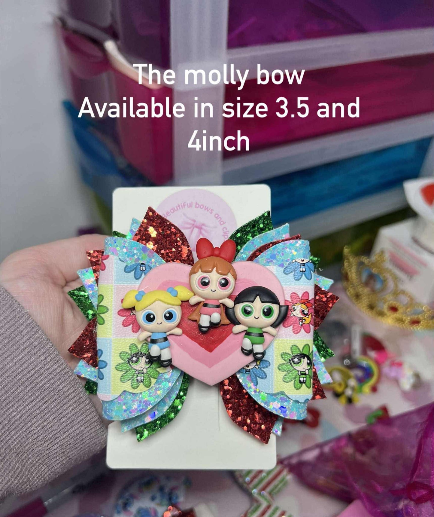 Buzz or Jessie hair bow
