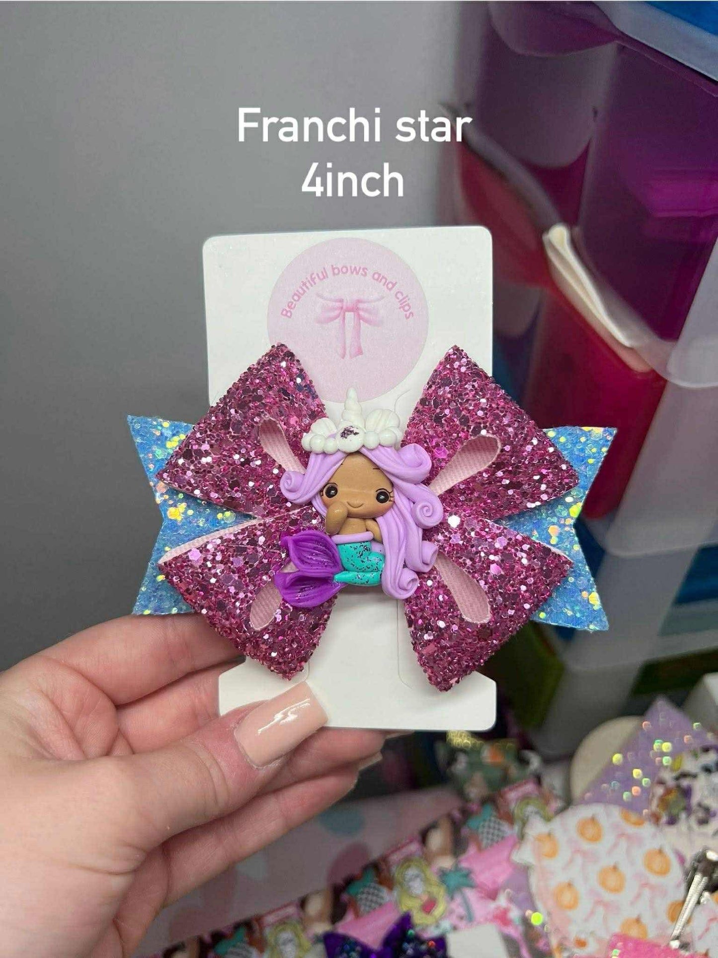 Princess rosalina hair bow