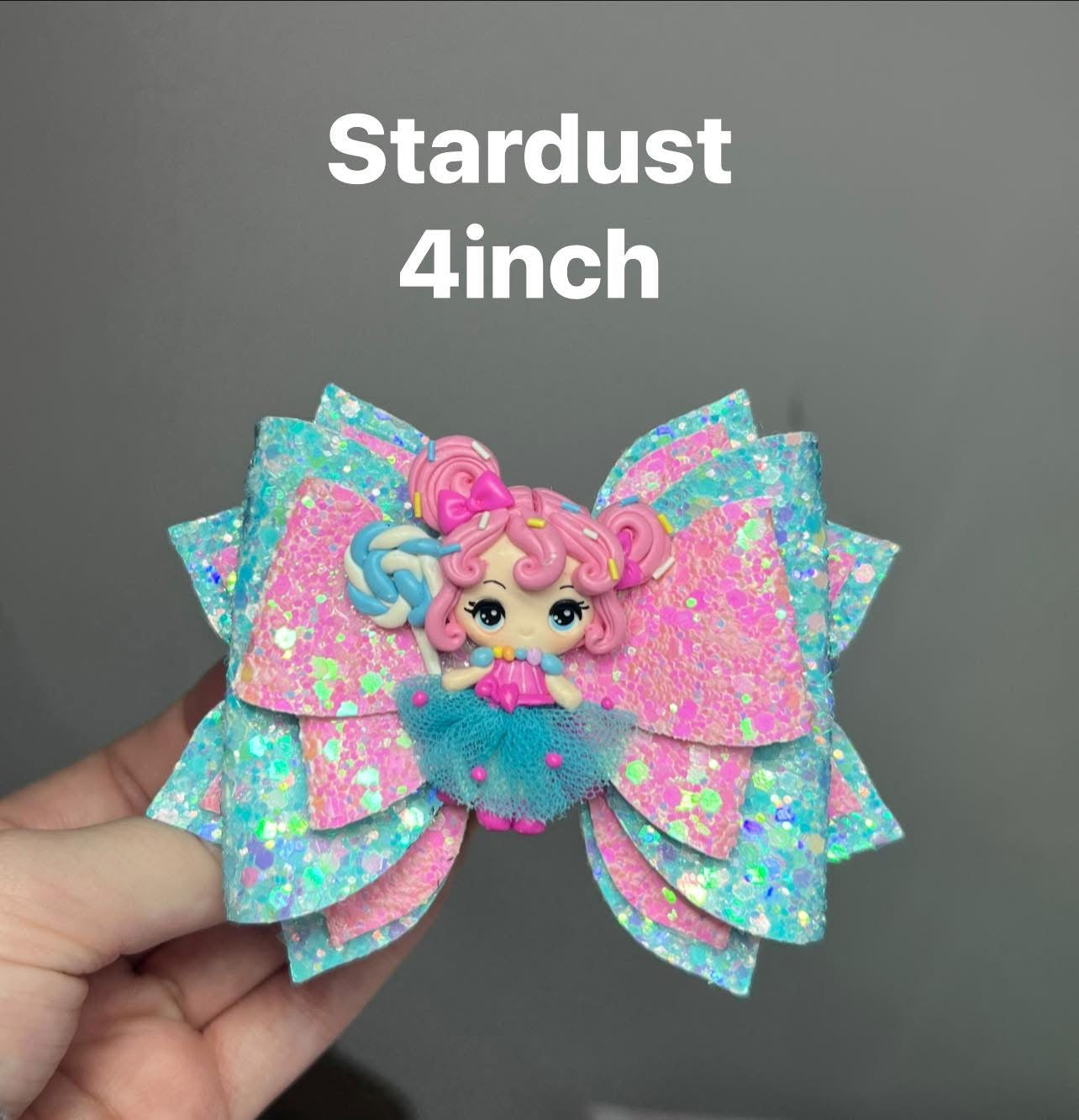 Mario hair bow