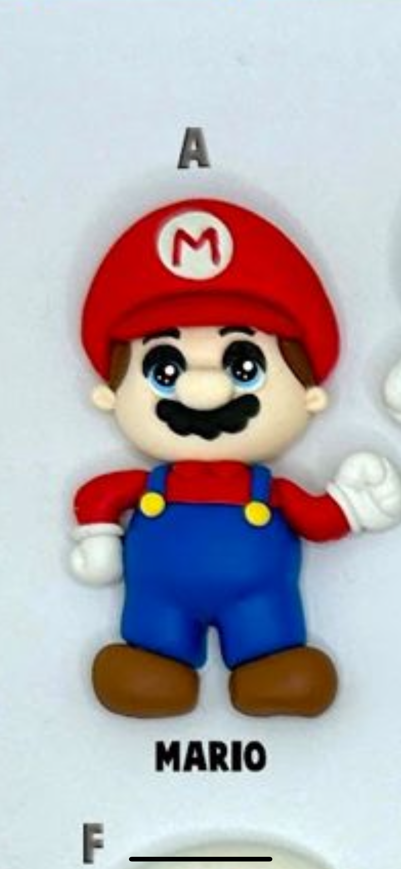 Mario hair bow