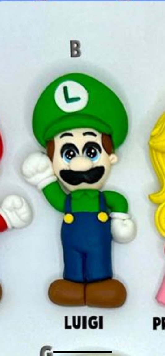Luigi hair bow