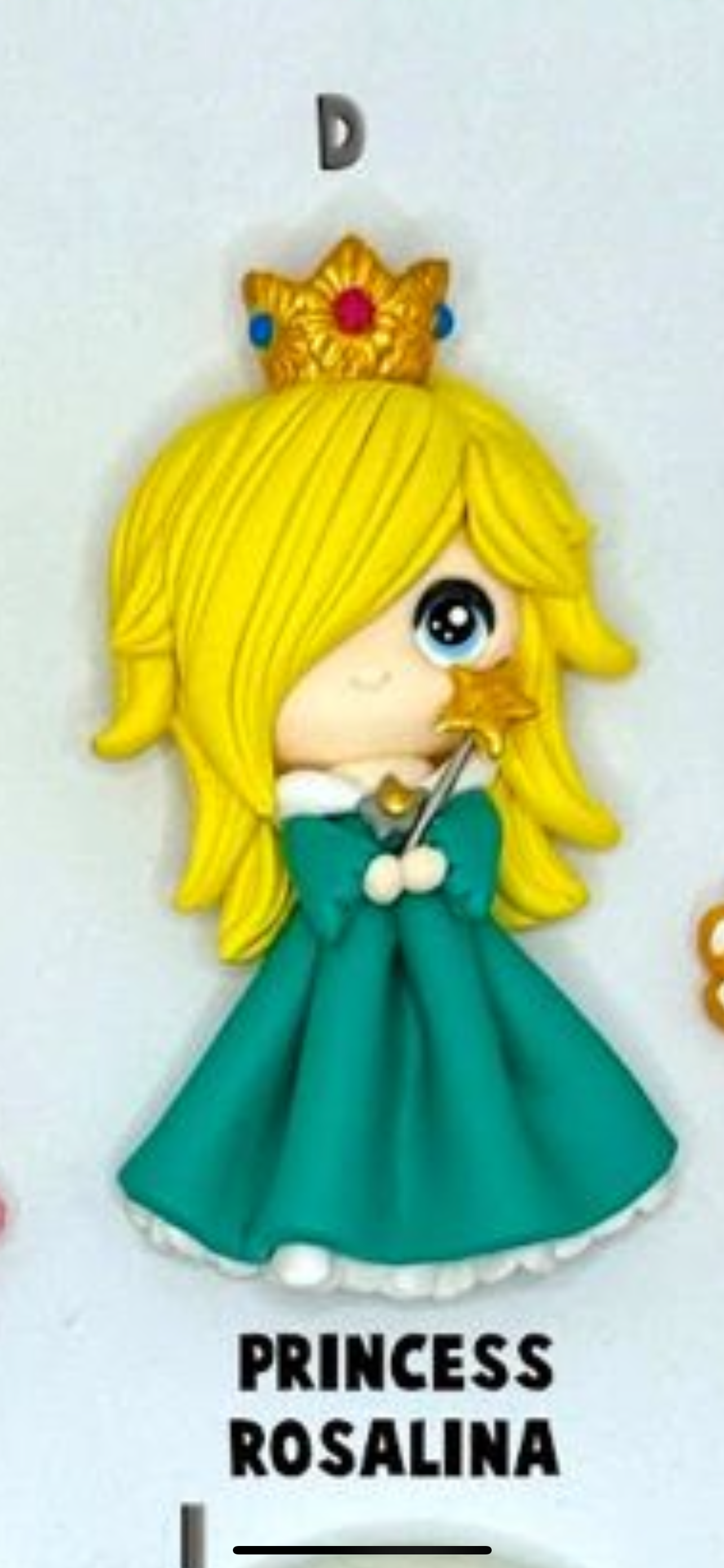 Princess rosalina hair bow