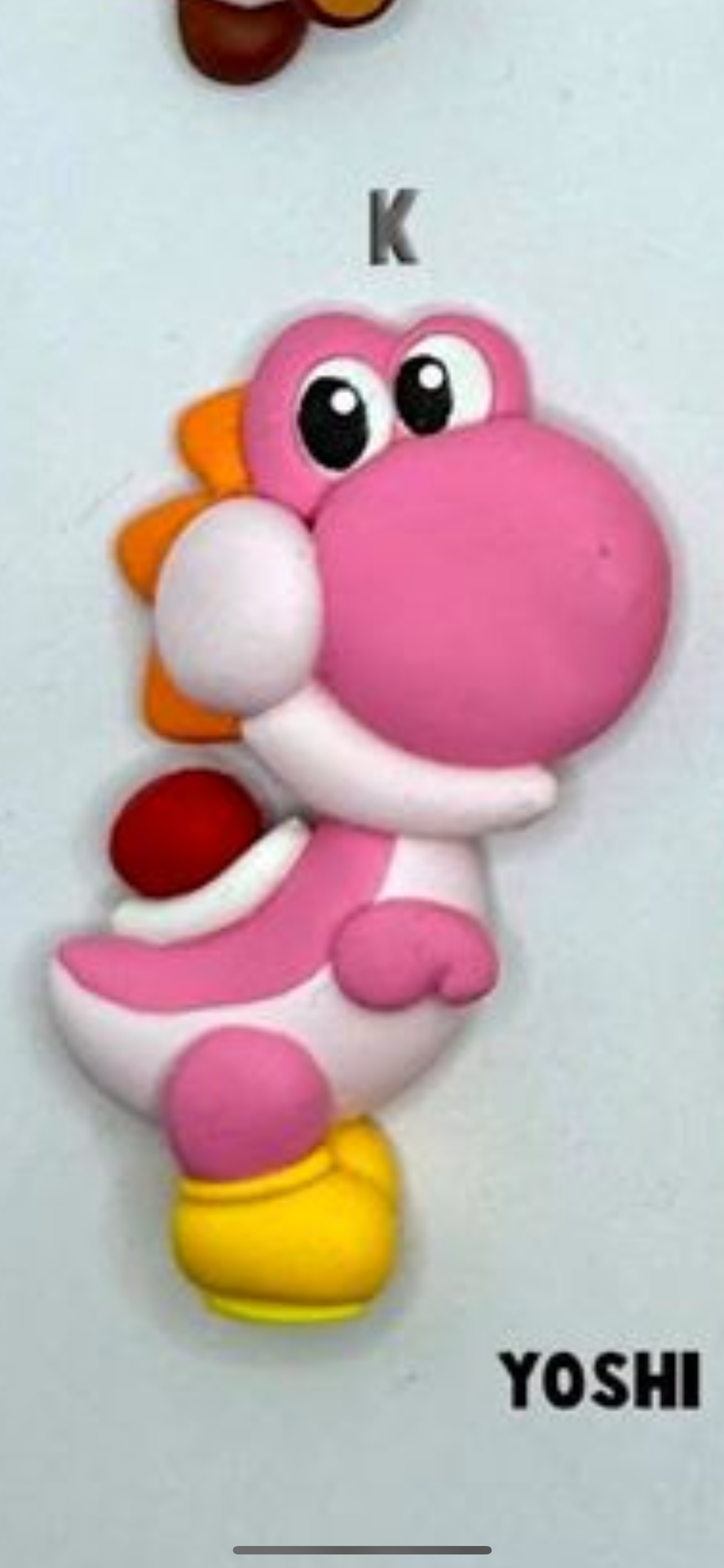 Pink yoshi hair bow