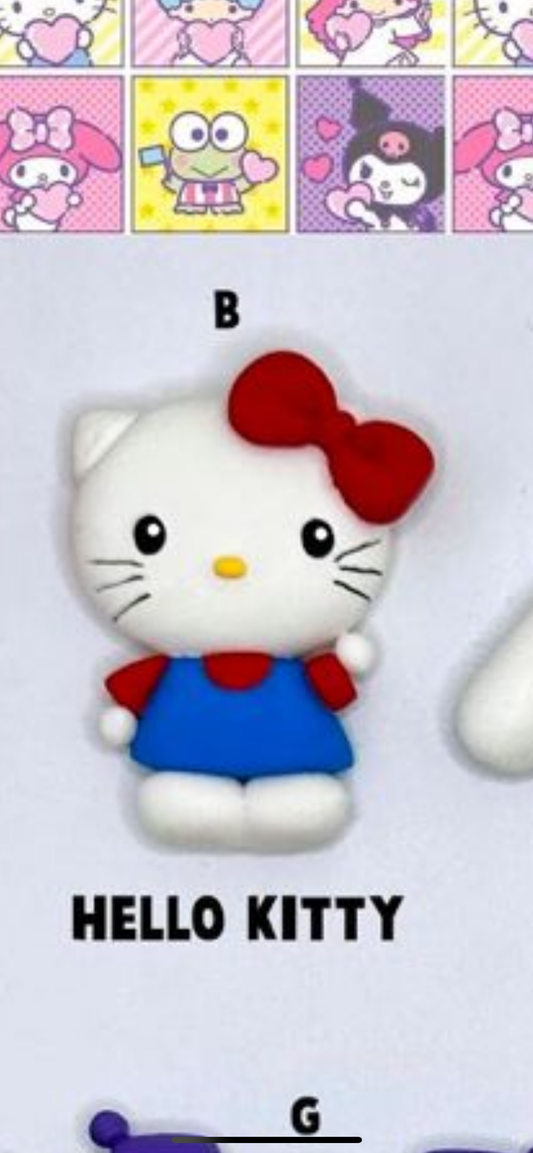 Hello kitty hair bow