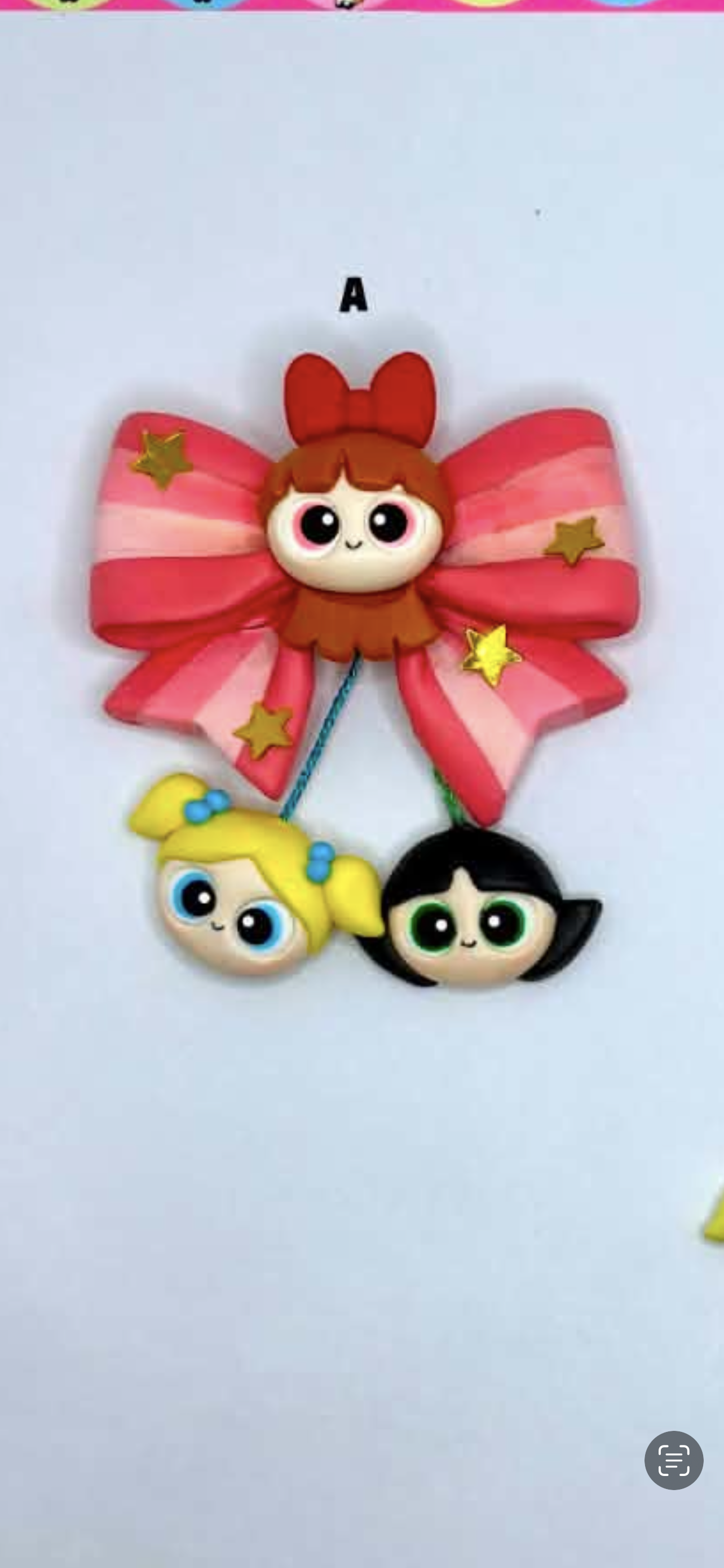 Powerpuff girls bow hair bow