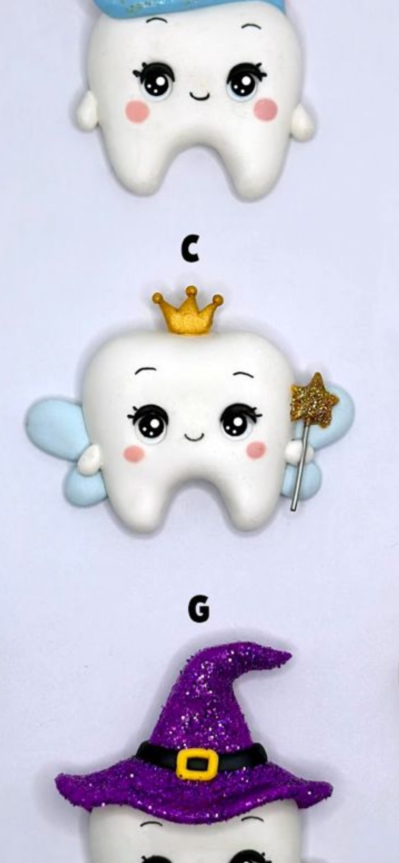 Tooth fairy hair bow