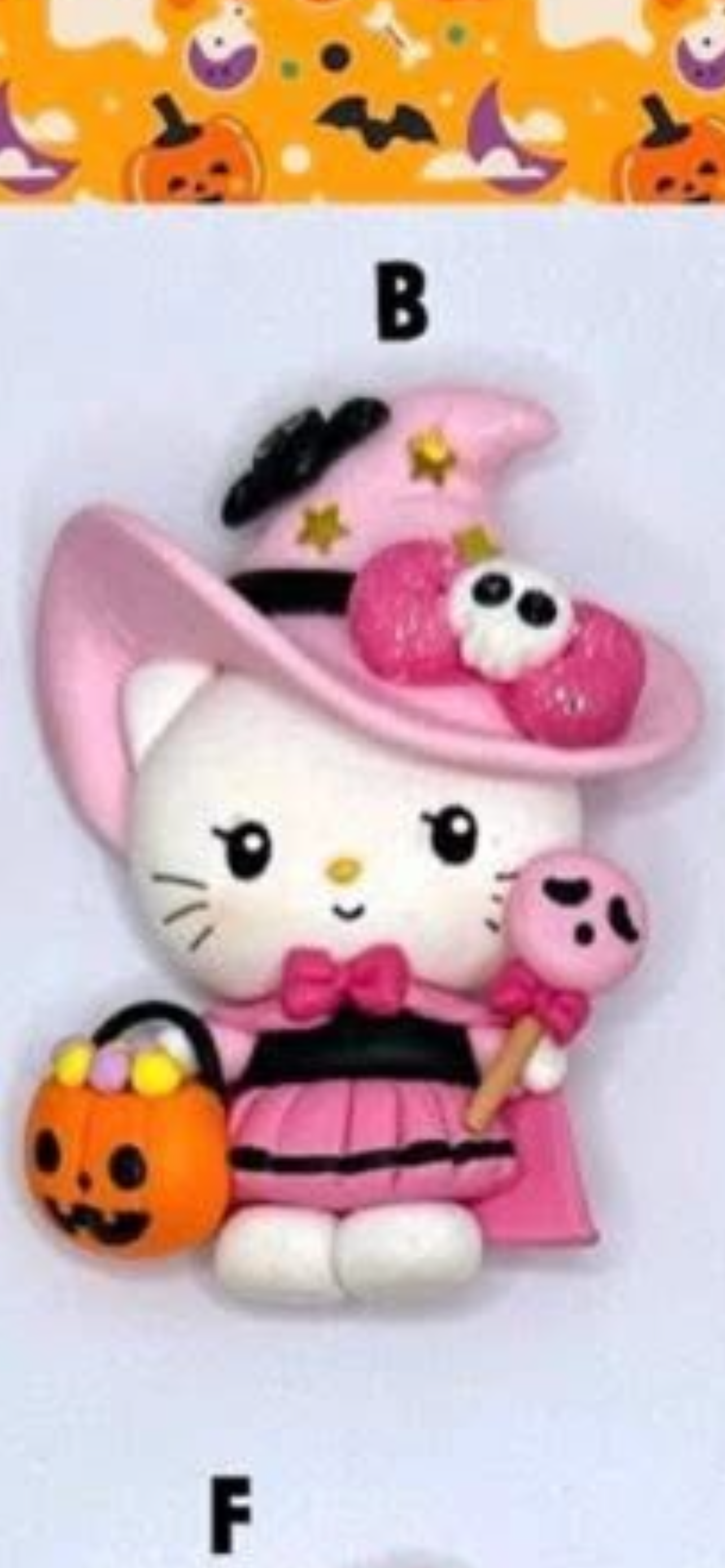 Hello kitty pink witch