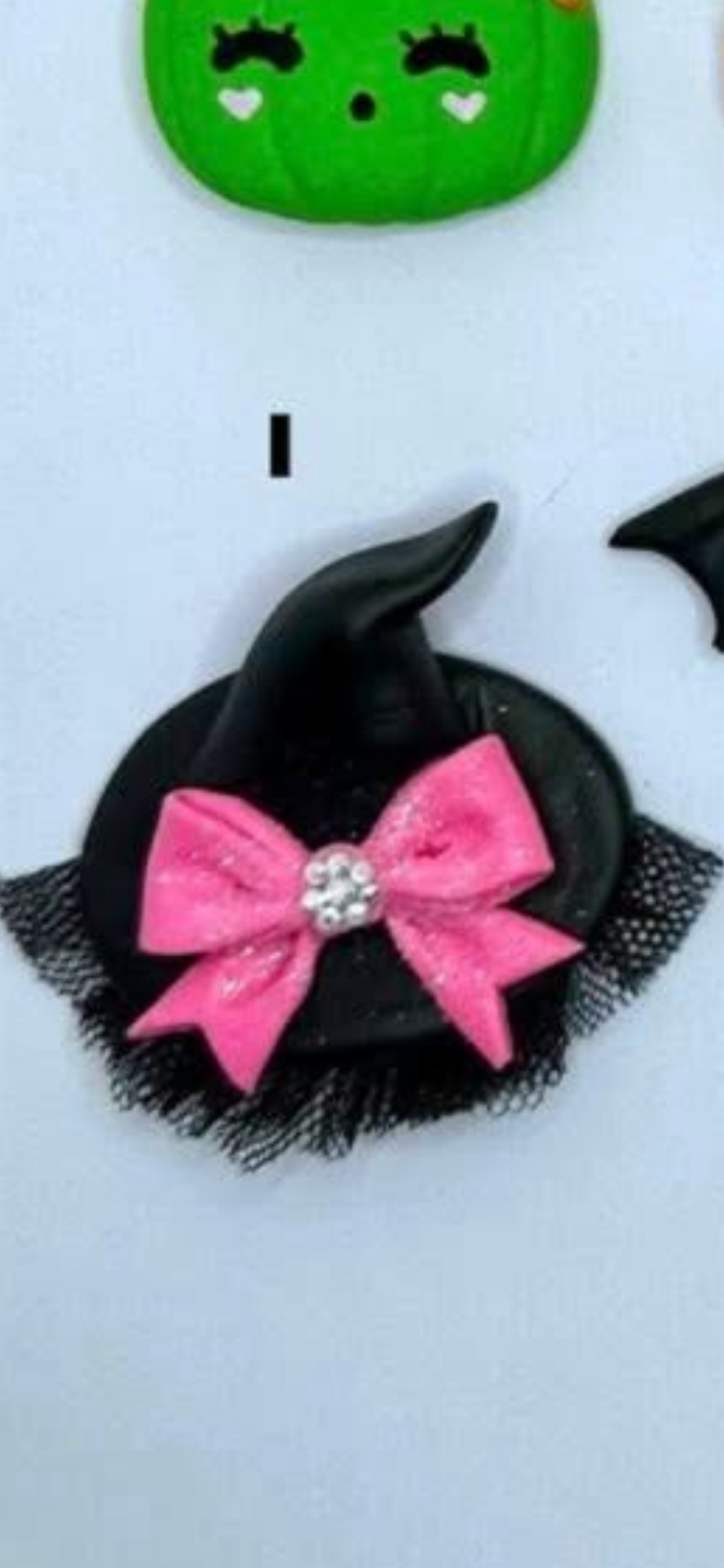 Witches hat hair bow