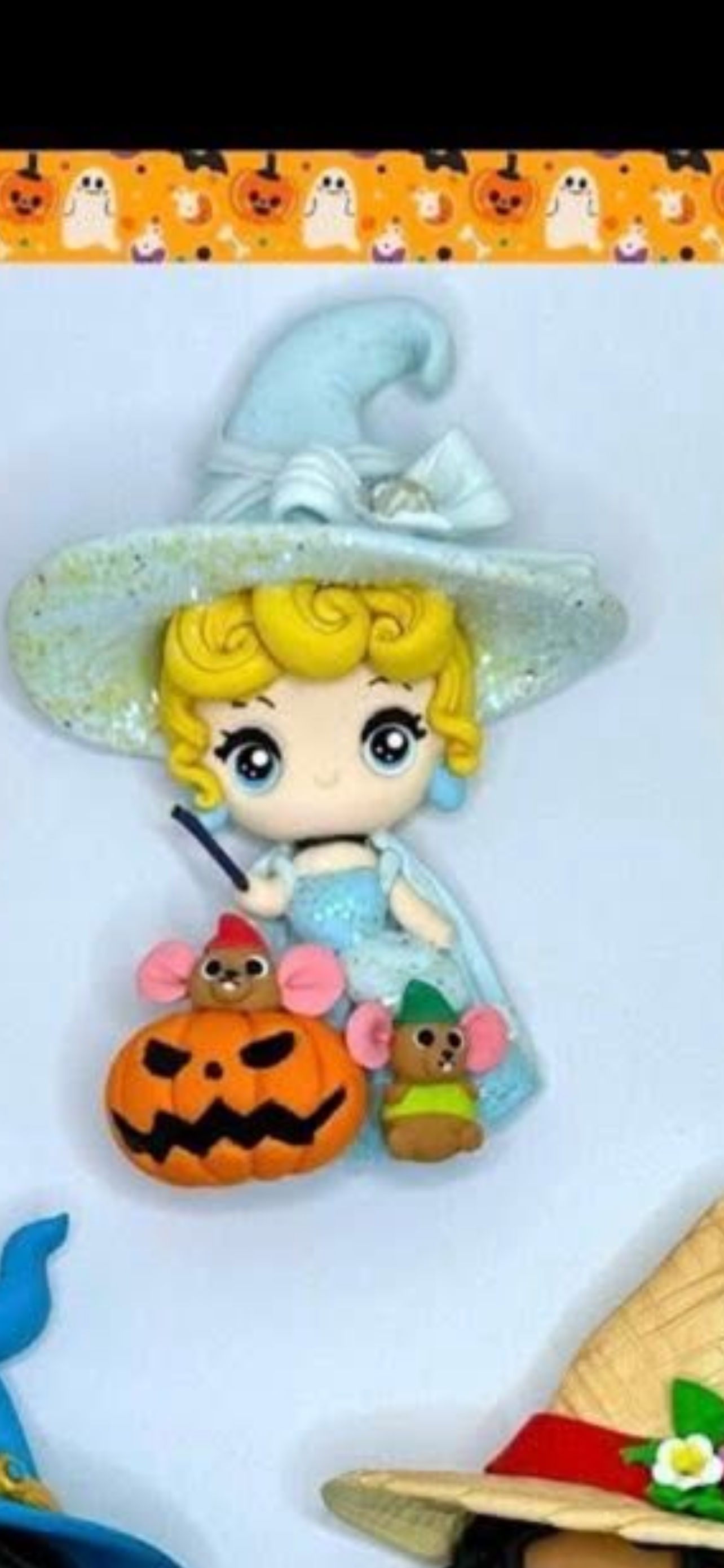Cinderella witch hair bow