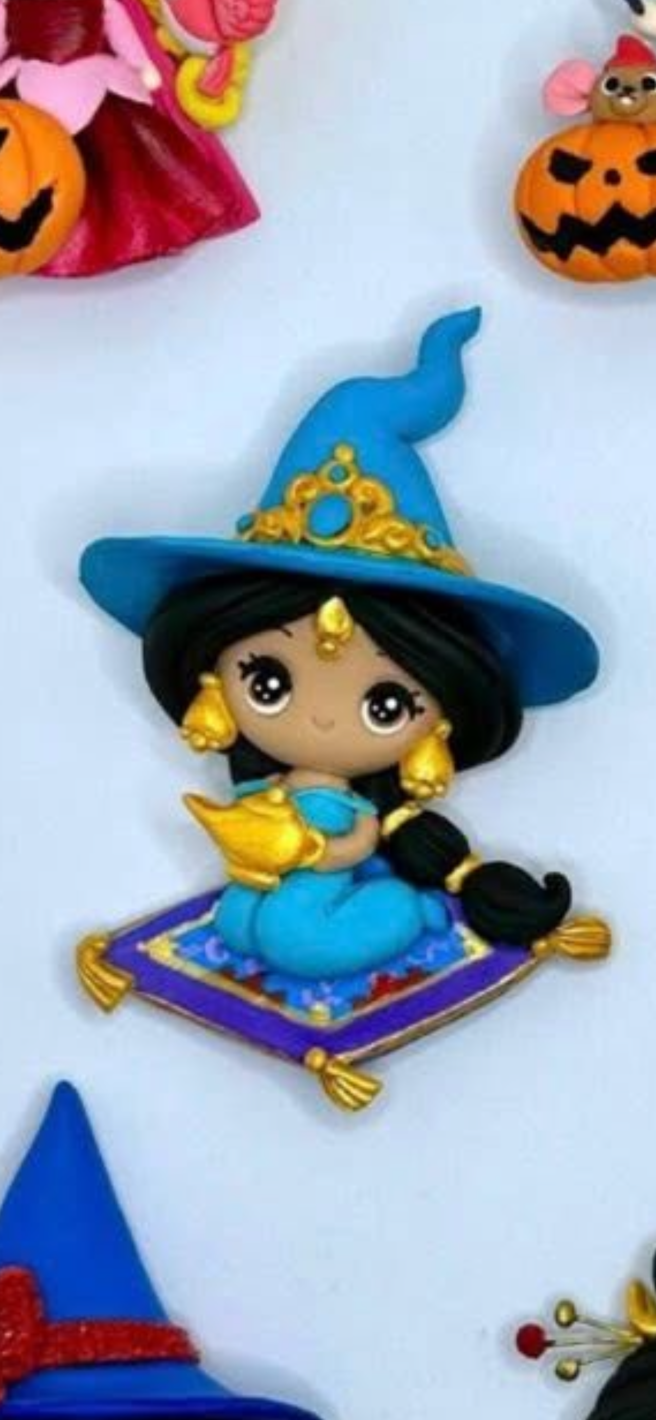 Jasmine witch hair bow