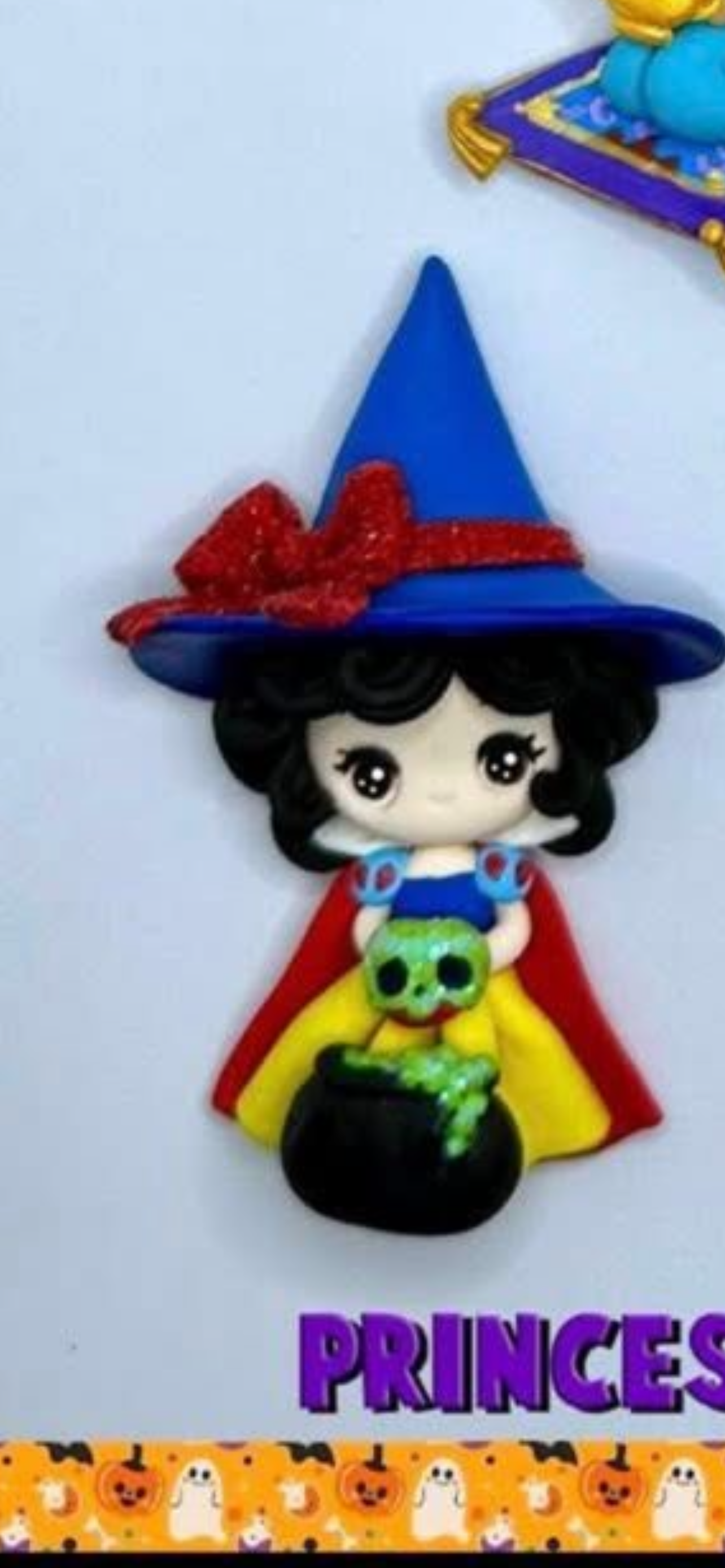 Snow White witch hair bow