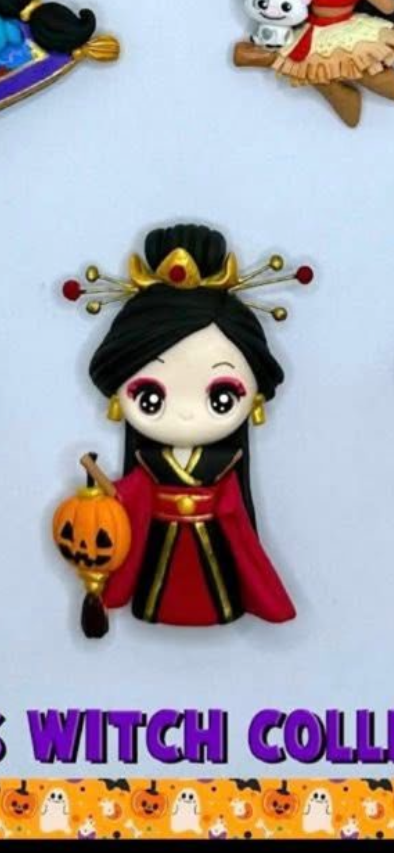 Mulan Halloween hair bow