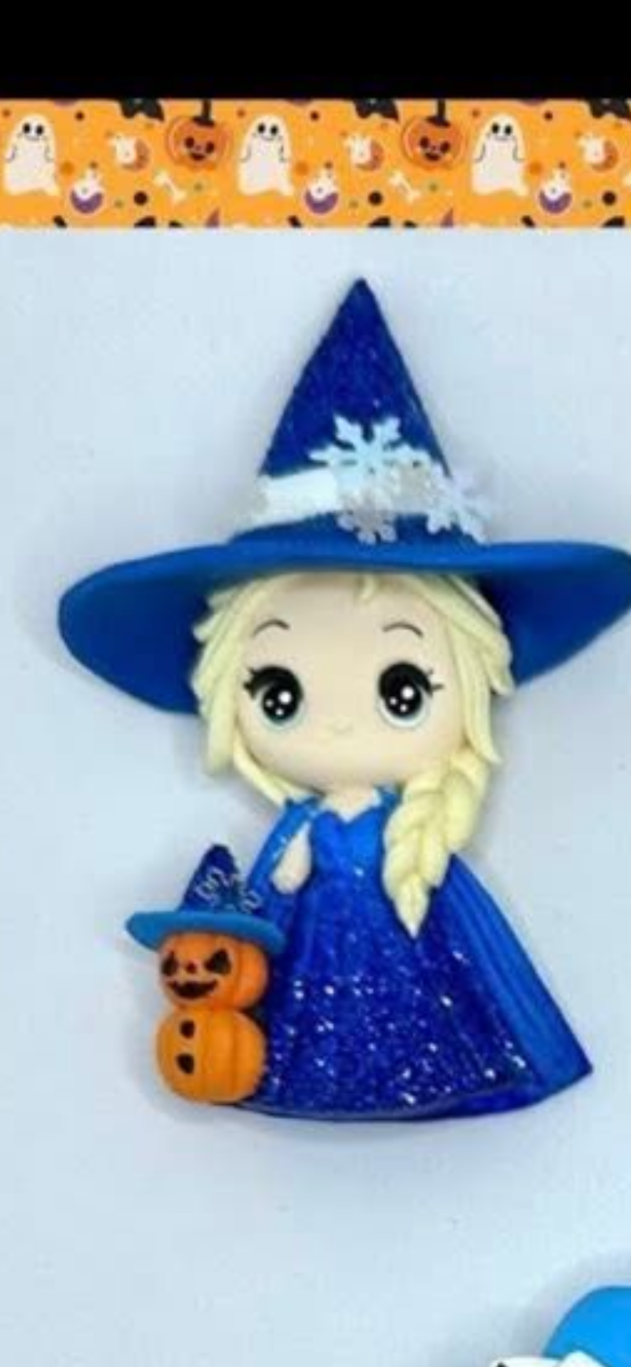 Elsa witch hair bow