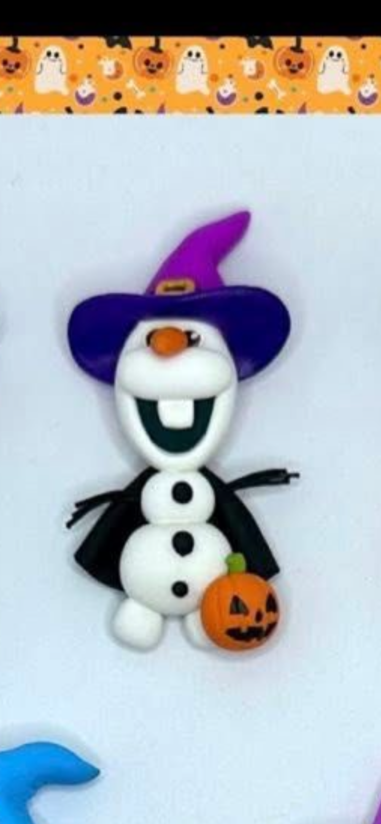 Olaf witch hair bow