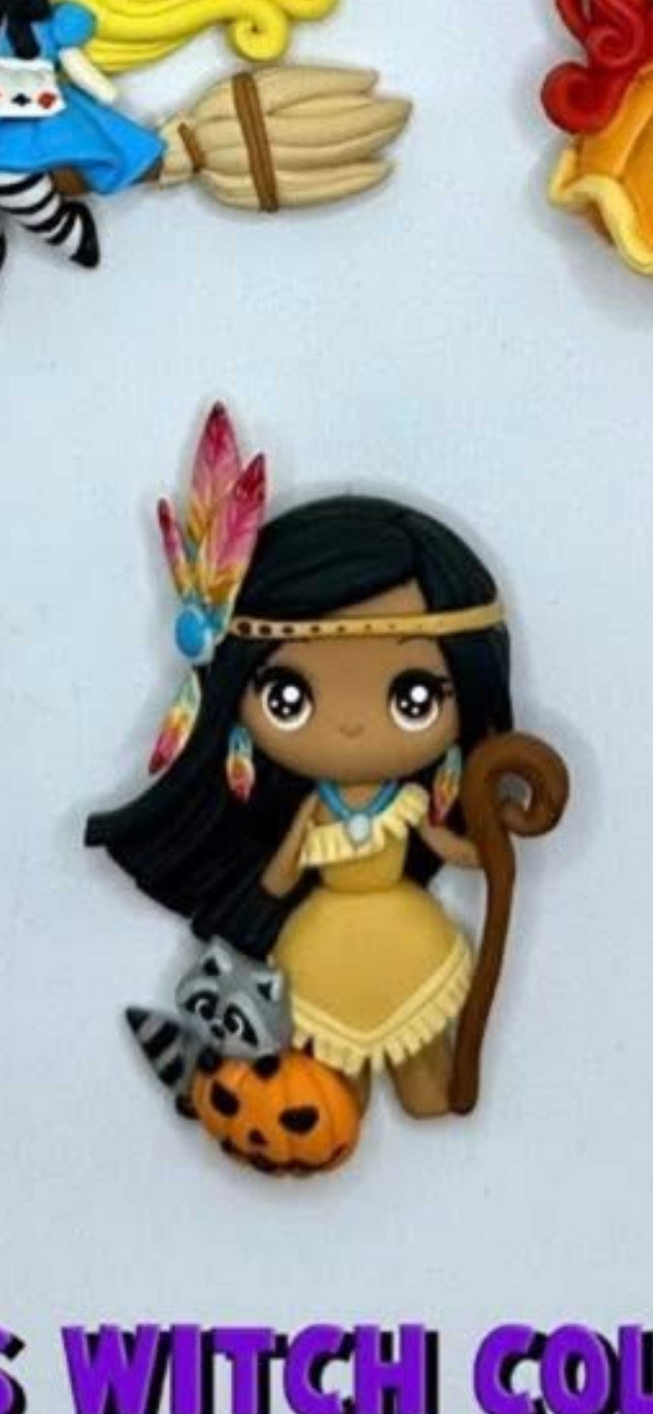 Pocahontas Halloween hair bow