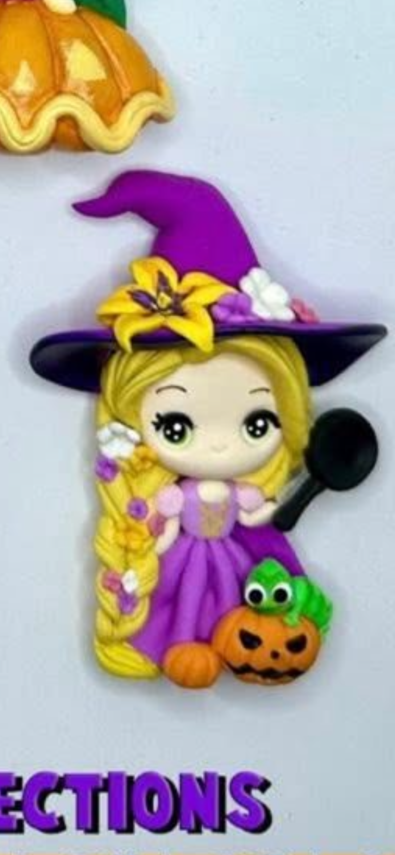 Rapunzel witch hair bow