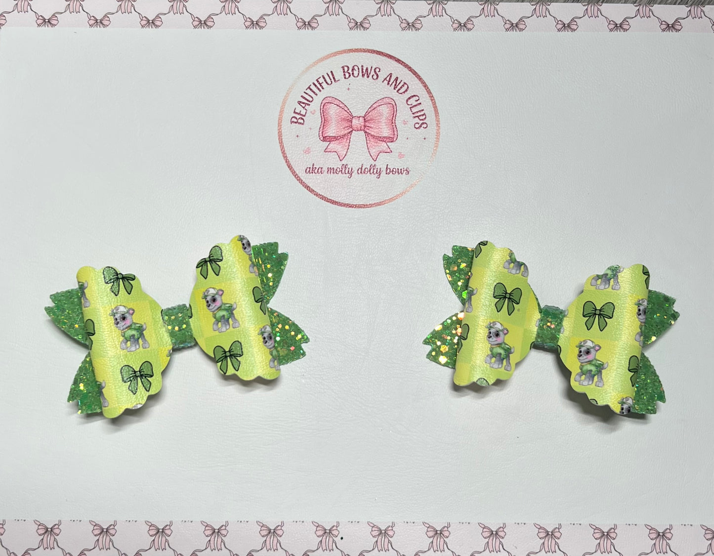 Rocky hair bow set