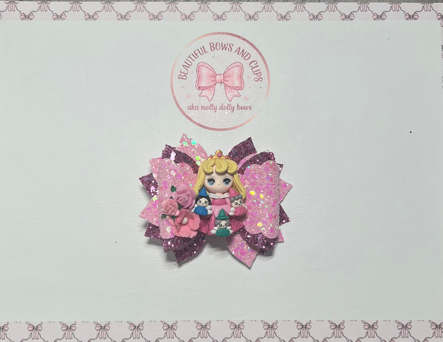Aurora hair bow
