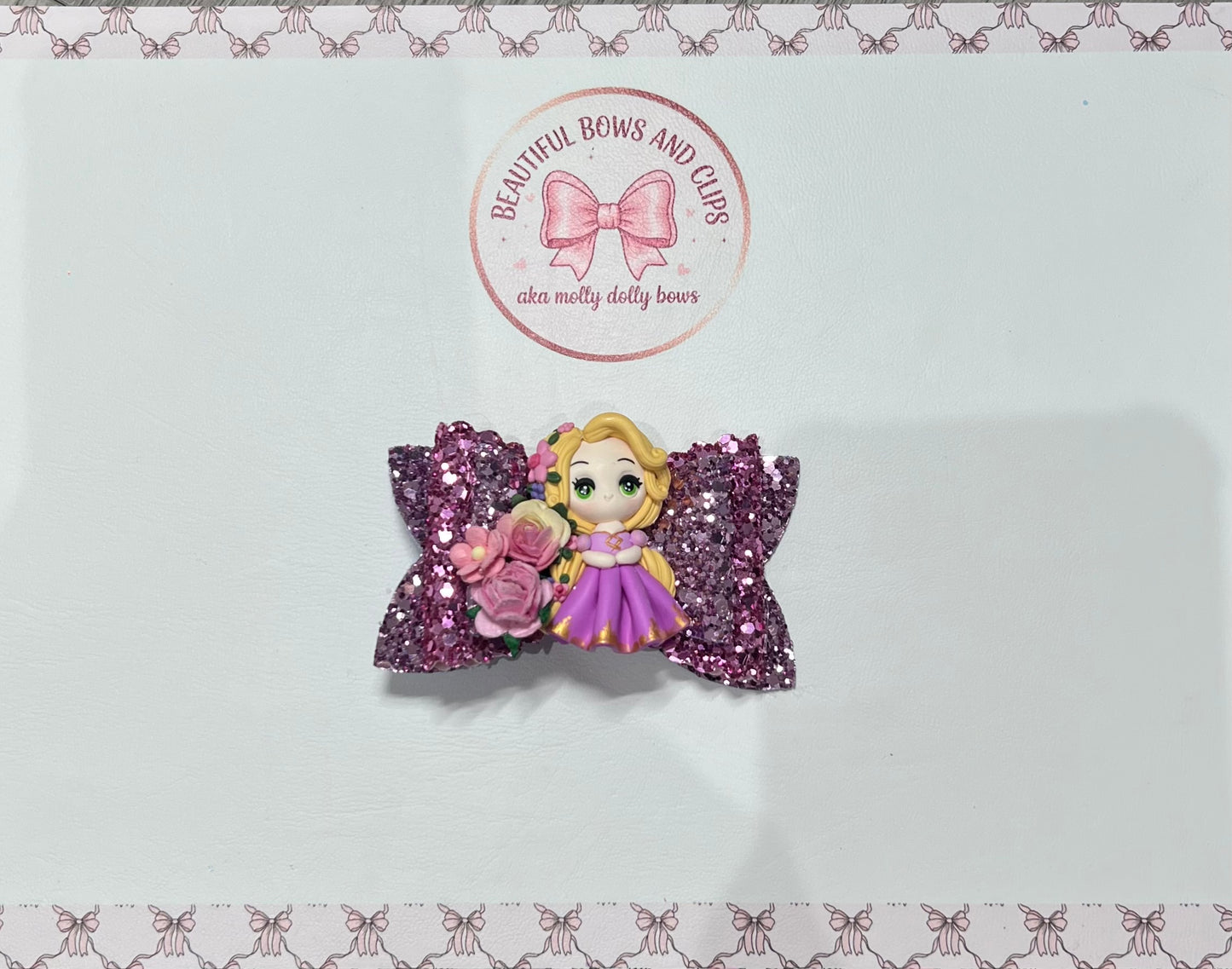 Rapunzel hair bow