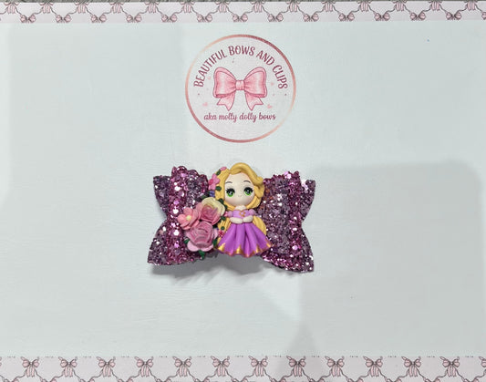 Rapunzel hair bow