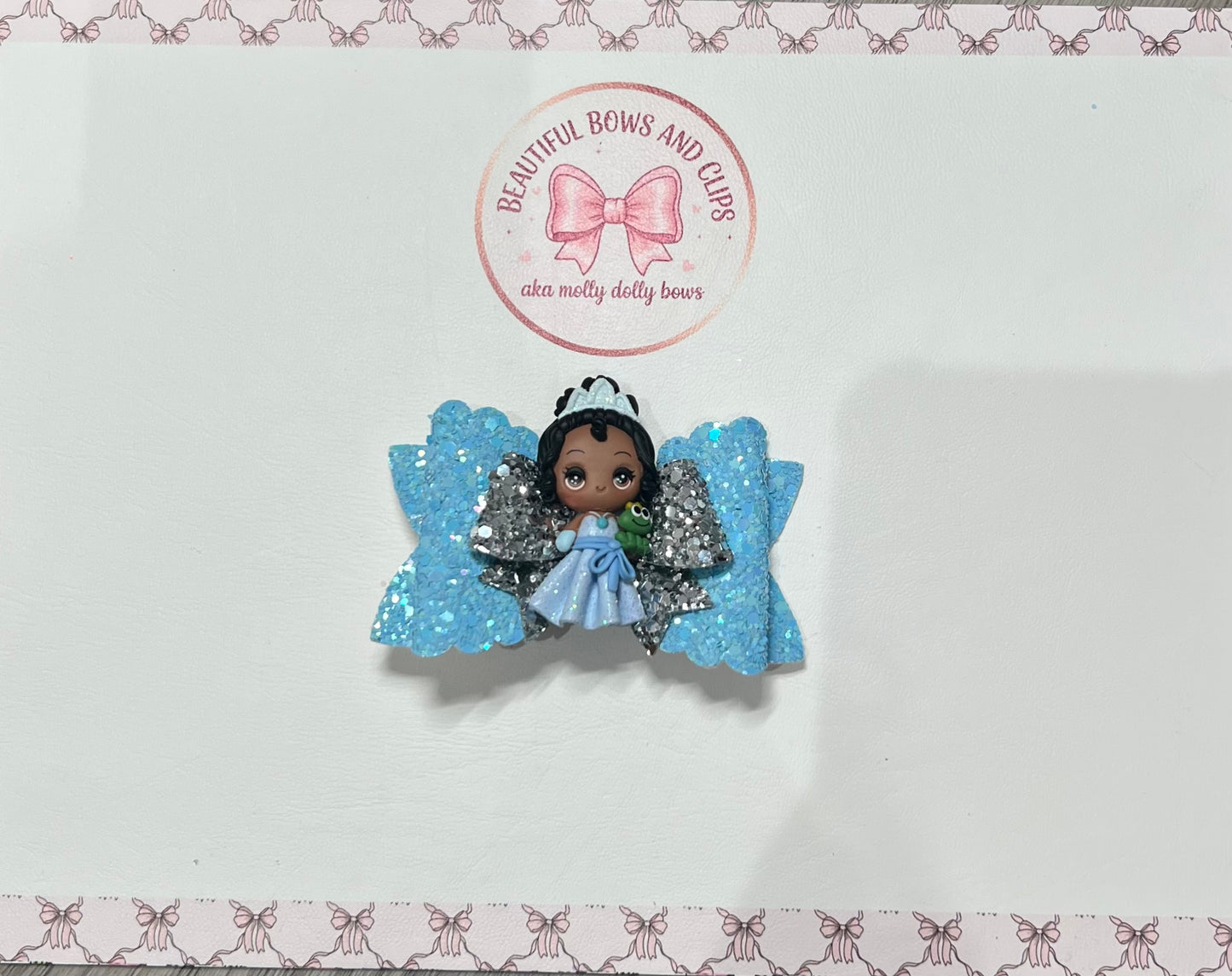 Tiana hair bow