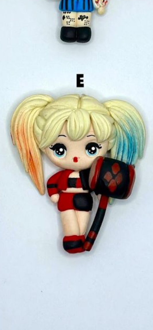 Harley hair bow