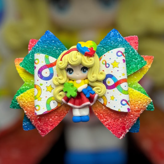 Neurodivergent hair bow