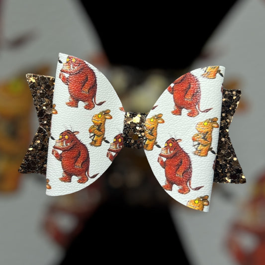 Gruffalo hair bow