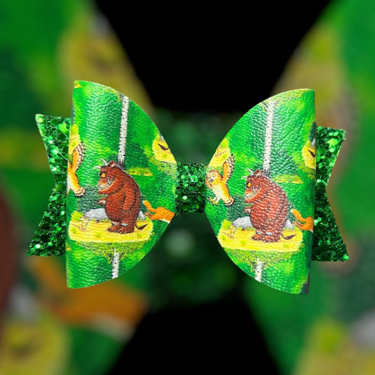 Gruffalo hair bow