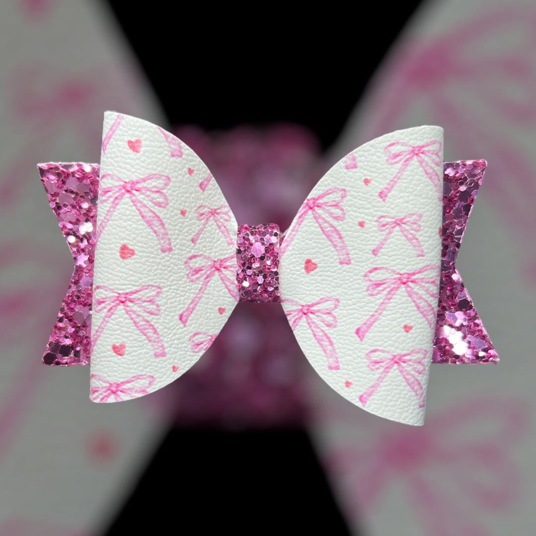 Bows on a bow hair bow