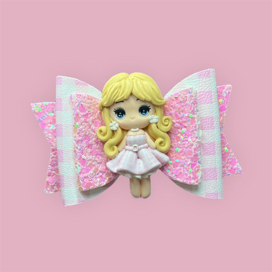 Barbie hair bow