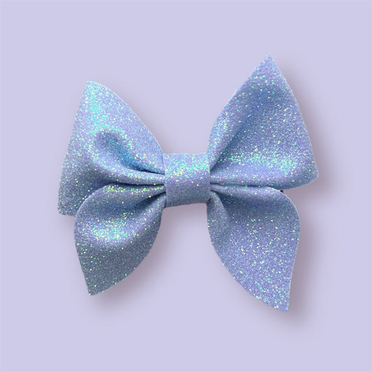 Purple pinch bow set
