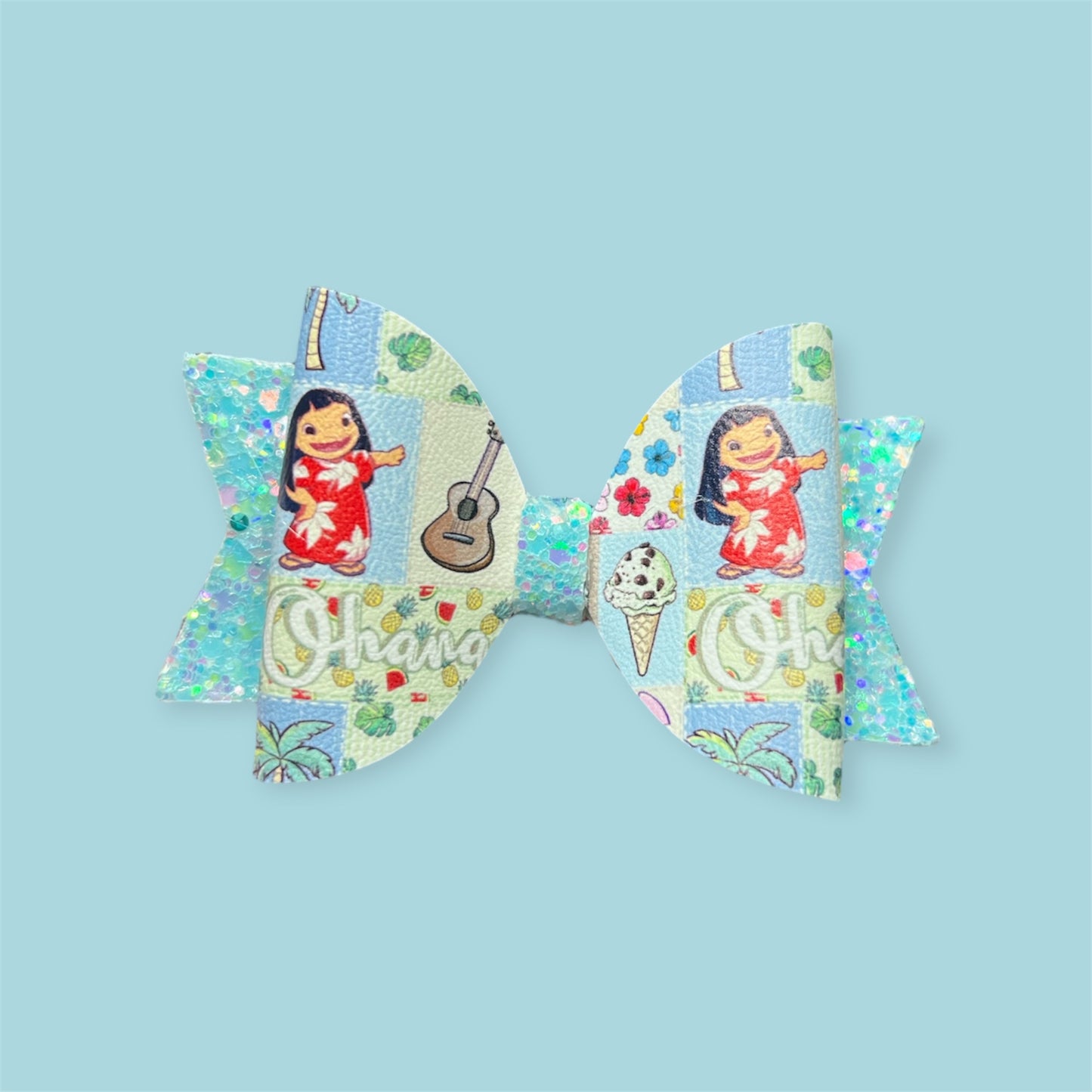 lilo hair bow