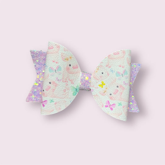 Cute pigs hair bow