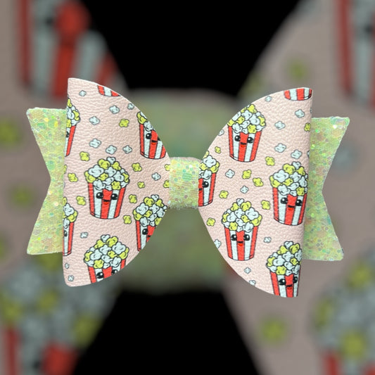 Popcorn hair bow