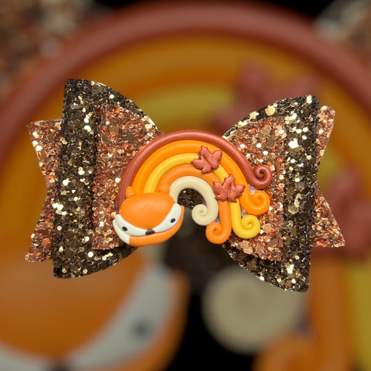 Fox hair bow