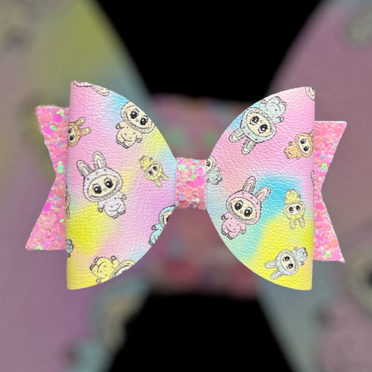 Labubu hair bow