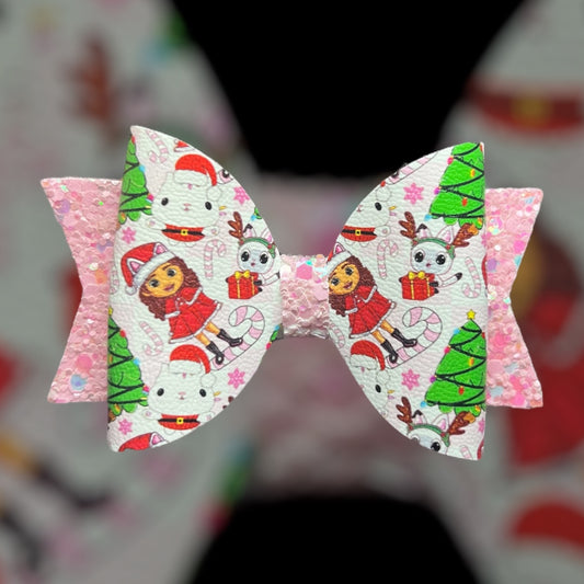 Gaby Christmas hair bow