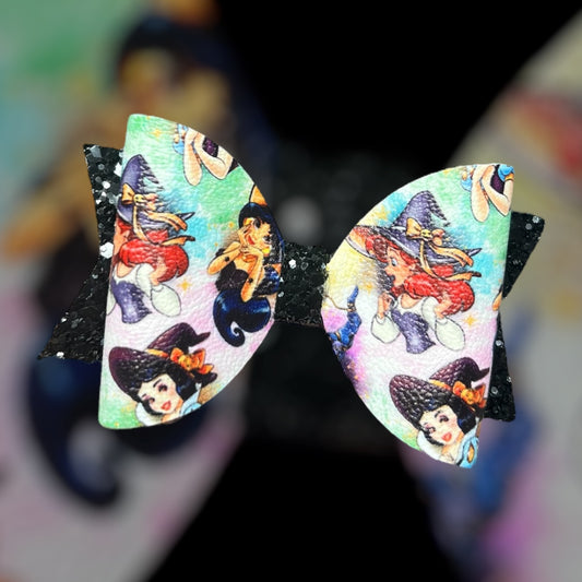 Princess Halloween hair bow