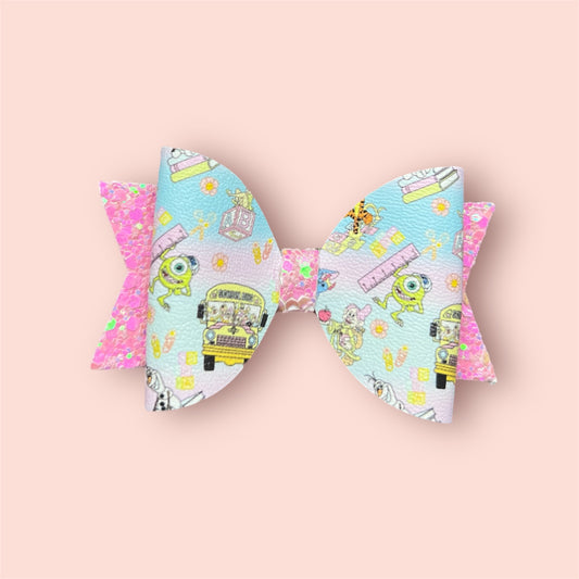 Monsters school bow